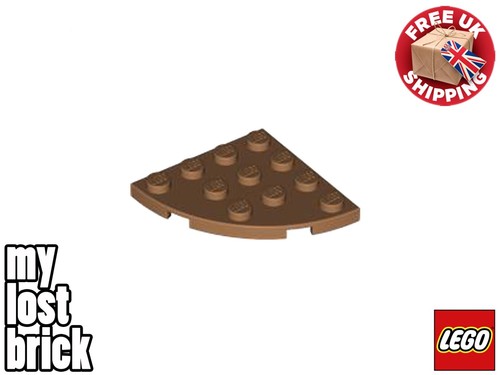 LEGO - Parte 30565 - Placas Esquineras Redondas 4x4 (Pack de 5) + NUEVO + SELECCIONAR COLOR - Imagen 23 de 32