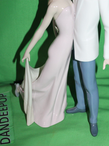 Lladro Happy Anniversary Couple Porcelain Figurine 6475 Spain VN78V Daisa 1997 - Picture 4 of 14