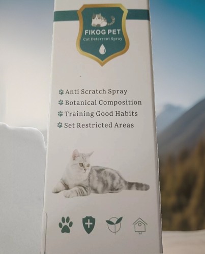 Fikog Pet Scratch Not Cat Training Anti Scratch Deterrent Spray-Safe Botanical🐈 - Picture 3 of 3