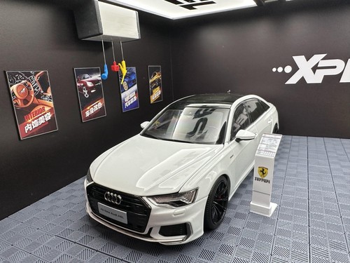 Diorama 1/18 Car Showroom Props Model Car Display Board Scene Model Accessories - Picture 11 of 19