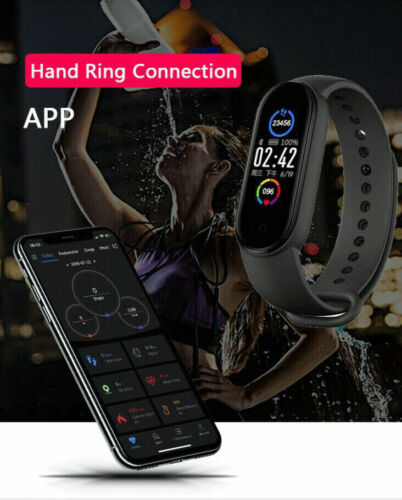 M6 Smart Band Watch Bracelet Wristband Fitness Tracker Blood Pressure Heartrate - Picture 8 of 12