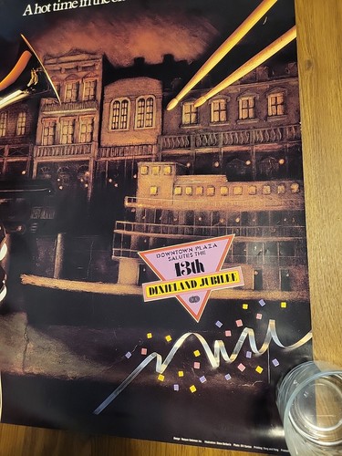 Vintage Poster 13th Sacramento Dixieland Jubilee Bee Traditional Jazz - Picture 5 of 8