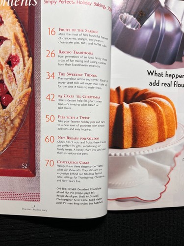 Better Homes & Gardens - Holiday Baking - Simple Perfect - 2005 - Picture 3 of 4