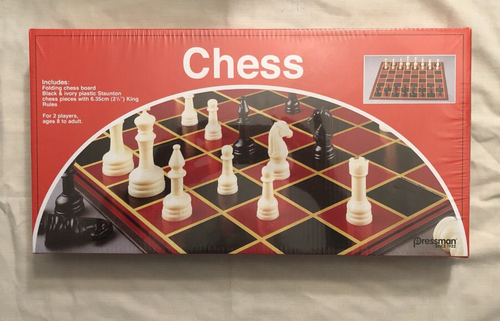 Gioco da tavolo Scacchi Pressman 2017 sigillato in fabbrica 8+~#1124-A~spedizione gratuita! - Foto 2 di 4