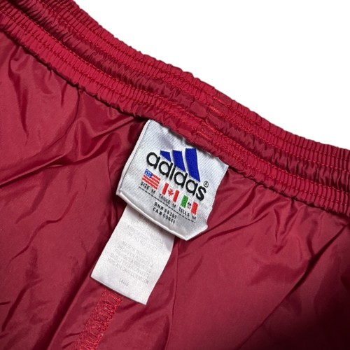 ADIDAS VINTAGE Y2K Windbreaker Retro Splash Track Pants Mens Medium - Picture 3 of 5