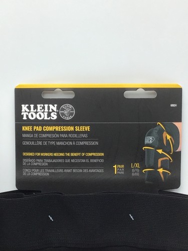 Klein Tools Knee Pad Compression Sleeves - LOT OF 2 - NEW - Picture 2 of 6