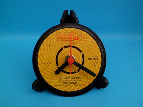 CLOCKS DESK / TABLE TOP Upcycled Vinyl SINGLES Vinyl Records LIST J Size 4" - Picture 324 of 466