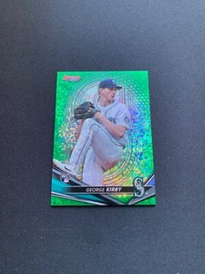 GEORGE KIRBY 2022 Bowman's Best Green Mini Diamond Refractor /99 Mariners Rookie