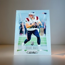 2024 Panini Prizm Deca DRAKE MAYE ROOKIE CARD #213 RC New England Patriots