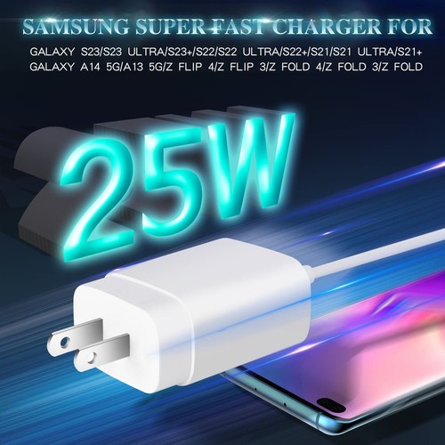 Samsung Super Fast Charger,Samsung Charger Fast Charging Block,2Pack 25W Sams... - Picture 2 of 6