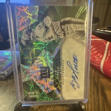 2017 Panini Spectra Y.A. Tittle S-YA Neon Green Prizm /25 Giants Autograph