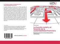 La FuncióN Rental Y El Fomento De La Sustentabilidad Financiera Carlos Borjas