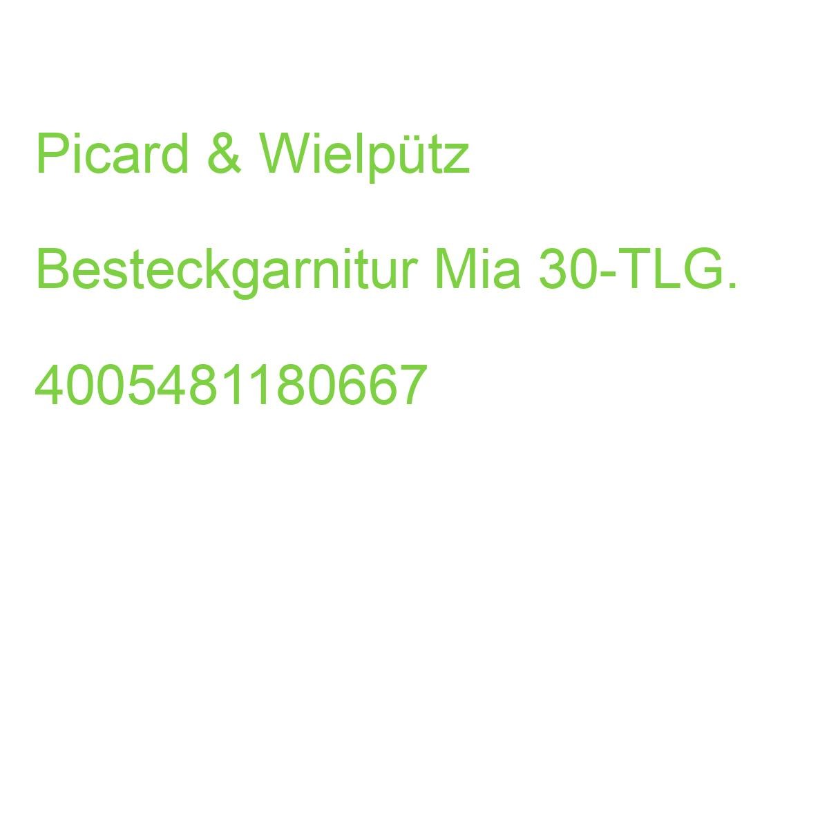 Picard & Wielpütz Besteckgarnitur Mia 30-TLG. 4005481180667