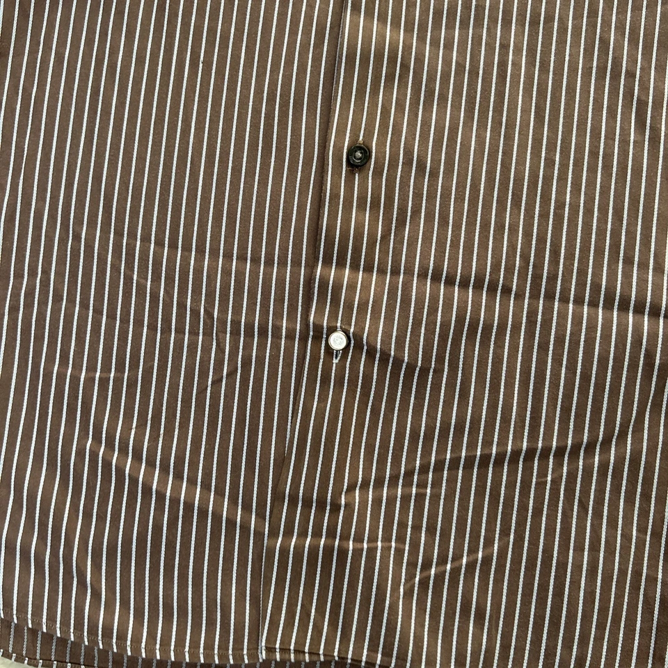 Camisa de hombre Ben Sherman abotonada manga larga con bolsillo talla L rayas Foto 4 de 4