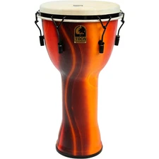 Toca Freestlyle Mechanically Tuned Djembe With Extended Rim 9 in. Fiesta