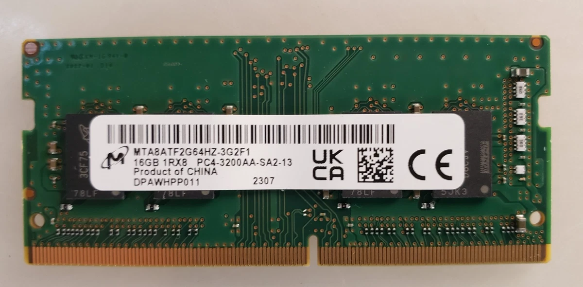 Micron SO-DIMM 16 GB Computer Memory (RAM) for sale | eBay
