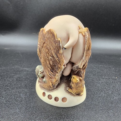 Harmony Kingdom BARE BEAR Box Figurine Mini Waxed Beaver Pendant SIGNED - Picture 3 of 14