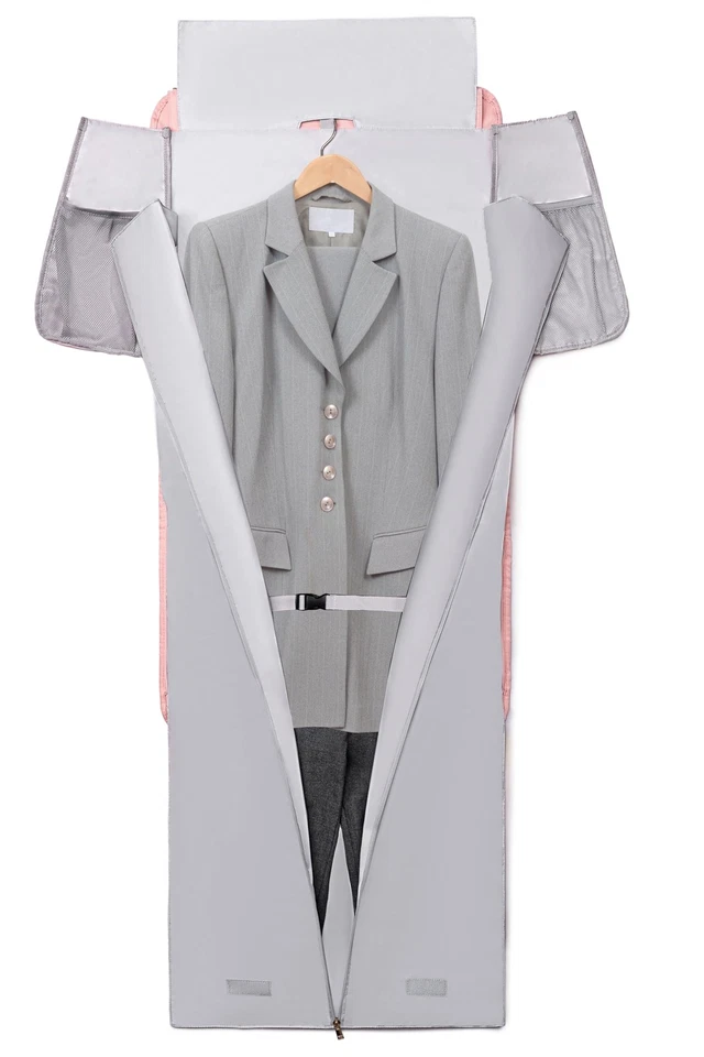 Garment Bags for Travel, Convertible Garment Duffle Bag for Women Men, Carry ... - Image 3 of 4