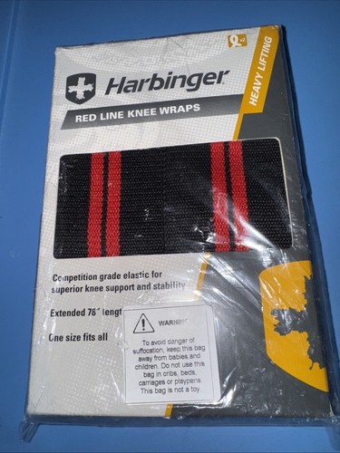 Harbinger 78" Red Line Gewichtheben Kniebandagen - Bild 2 von 2