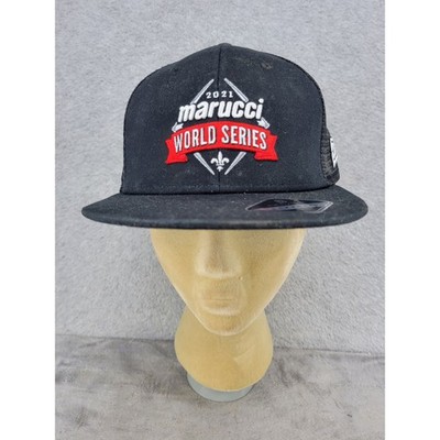 Dome Headwear Co Style IV 2021 Marucci World Series Snapback Trucker Hat Black