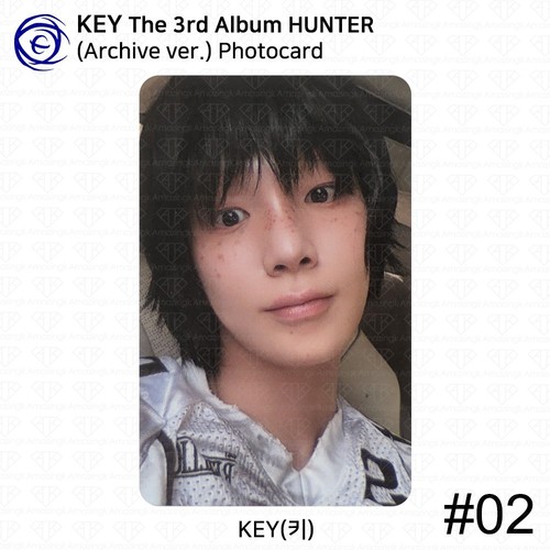 SHINee Key 3rd Album Hunter Archive / Talisman / SMini ver. Official Photocard - Picture 3 of 48