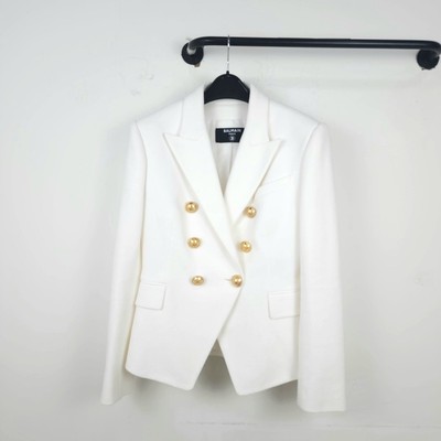 ボトムスその他 Balmain Button-Fastening Double-Breasted Jacket Balmain button-fastening double-breasted Jacket | Black