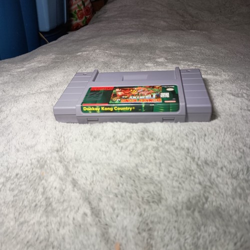 Donkey Kong Country Super Nintendo Videospiel SNES Original Getestet Funktioniert - Bild 5 von 21