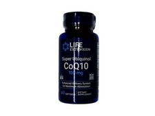 LIFE EXTENSION SUPER UBIQUINOL CoQ10 100mg 60 SOFTGELS EXP. 08/2027 