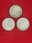 🌴 1948-P-D-S Roosevelt silver dime year set of 3 coins