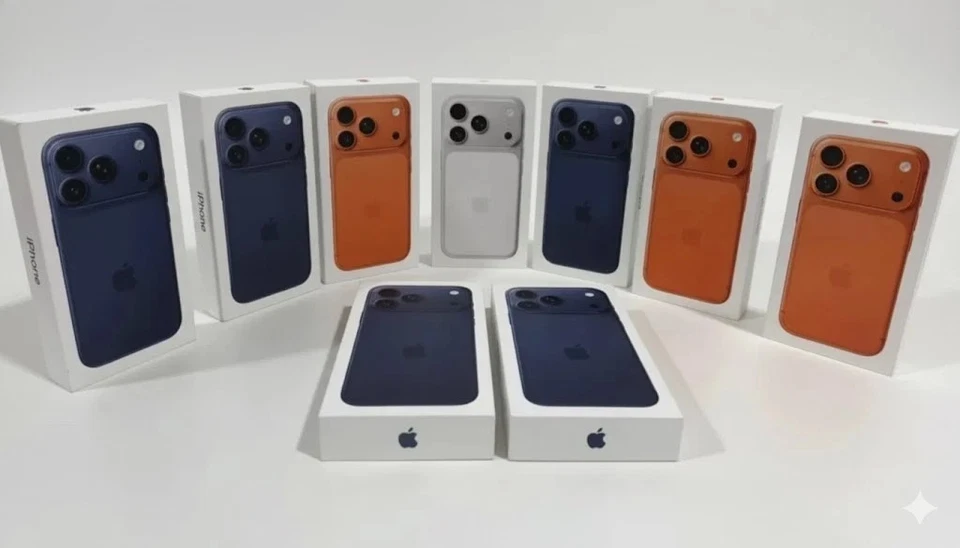 GENUINE APPLE IPHONE 17/AIR / 17 PRO / 17 PRO MAX EMPTY BOX - WITH/WITHOUT CABLE - Image 1 of 4