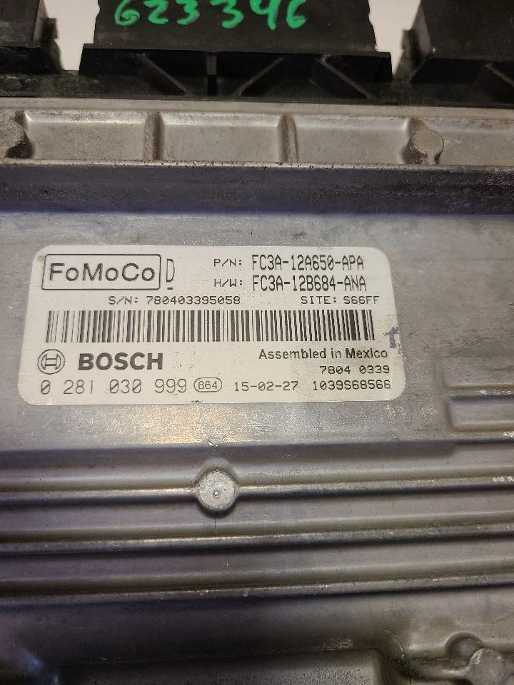 Módulo de control electrónico ECM del motor 6,7 L compatible con camioneta Ford F250SD 15-16 623346 Foto 2 de 4