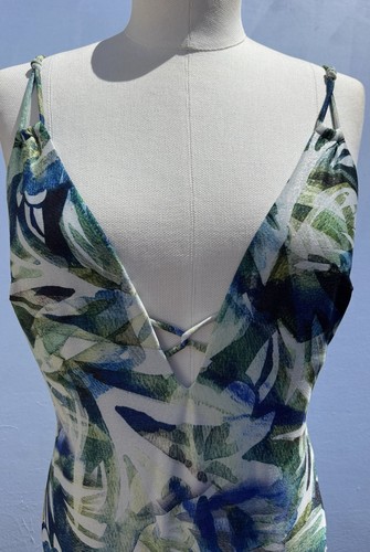 Milly Cabana Tropical Paradise One Piece Bathing Suit Size Medium -MSRP $275 - Picture 14 of 16