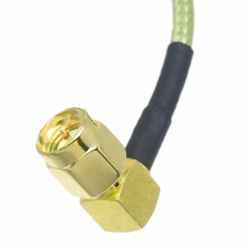 BNC Male With Nut Bulkhead-SMA Right Angle Female RG316 Wire Adapter Cable 1set - Zdjęcie 5 z 5