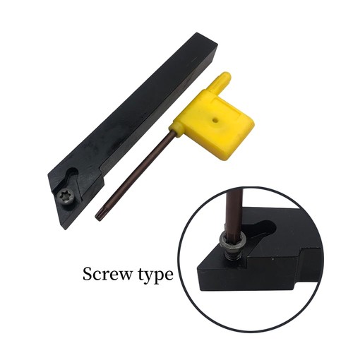 1/2 Zoll Halter mit 10 Stück DCMT32.51 CNC Drehbank Einsätze für SDJCR Drehwerkzeug - Bild 3 von 7