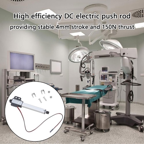 Small Electric Linear Actuator 24V Telescopic Small Motion Actuator Easy to Use - Photo 9 sur 12