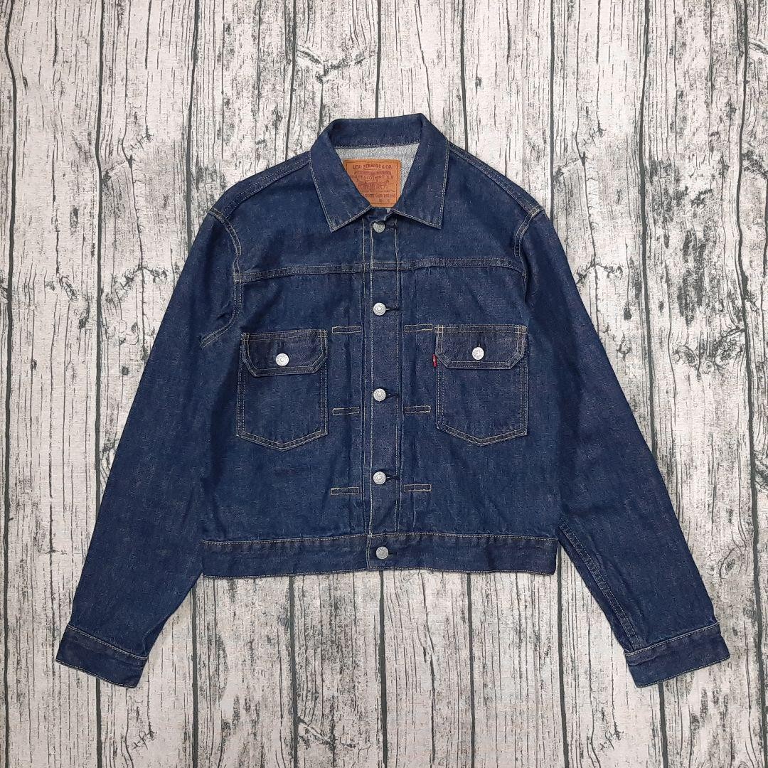 97年製 LEVI'S 507XX セカンド 2nd レザーパッチ 日本製 40 Levi's リーバイス 50S VINTAGE 507XX 2nd セカンド 革パッチ