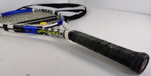 Babolat Power Game Tennis Racket 105in² Oversize 265g 27in Grip 4 + Cover - Picture 5 of 14
