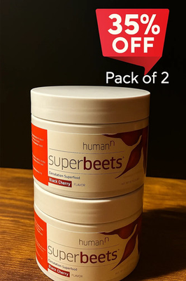 #ad #ad 2 Pack HumanN SuperBeets Black Cherry Nitric Oxide Circulation Superfood $38.32