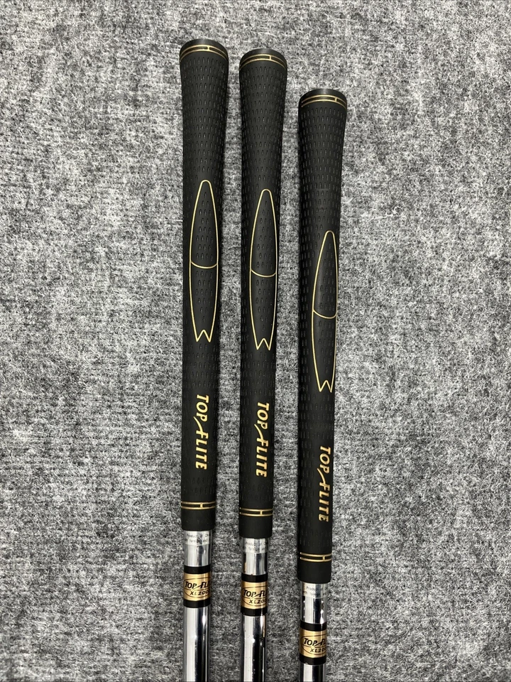 Juego de hierros para diestros Top Flite XL2000 Titan 3,4 y 6 regular flexible acero hierro Foto 3 de 4