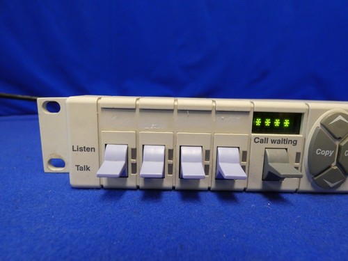 RTS MKP-4 XLR5 Benutzer Programmierbare Station Gegensprechanlage mit Rack Ohren 1HE - Bild 3 von 10