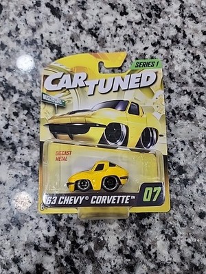 2024 CAR TUNED YELLOW '63 CHEVY CORVETTE 07 SERIES 1