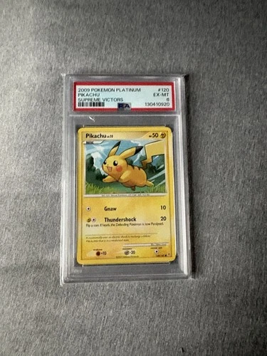 Pikachu 120/147 Supreme Victors Regular PSA 6 Pokemon Card 2009 Rare Non Holo