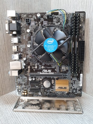 Intel Core i5-7600 @ 3.5GHz 8GB DDR4 Asus H110M-A/M.2 Motherboard Bundle EA0107