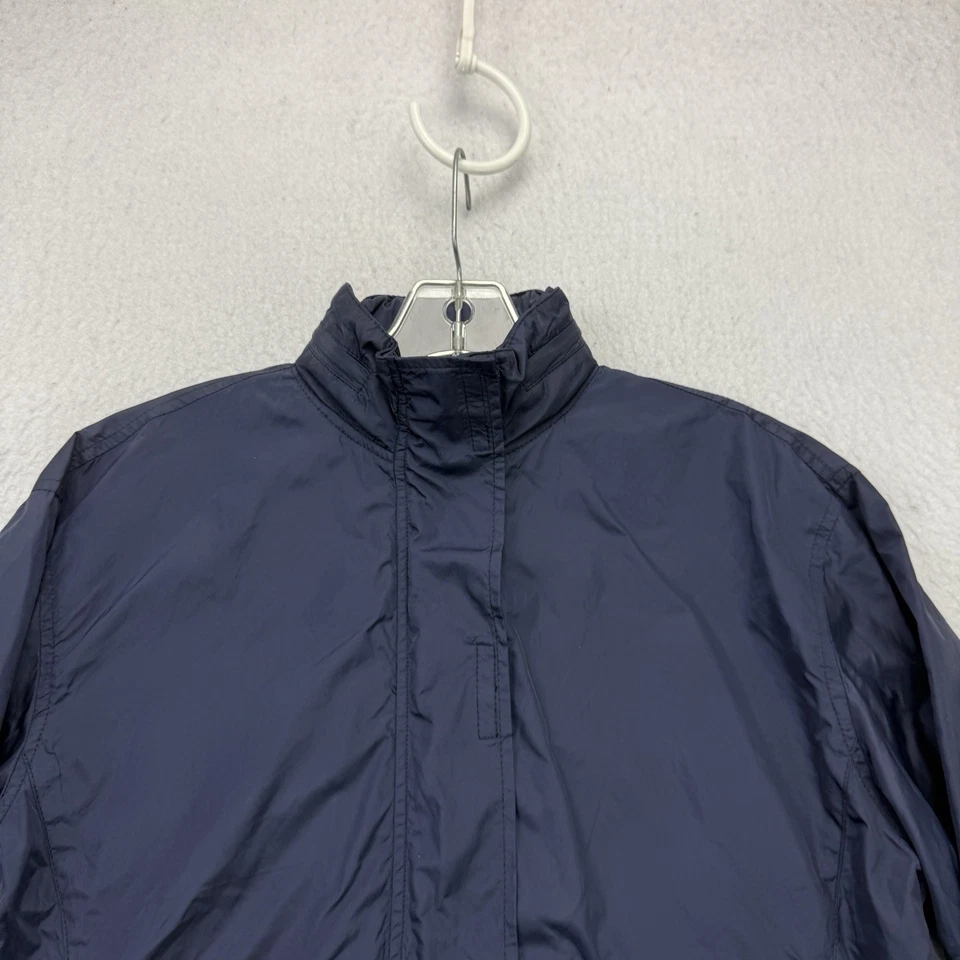 Chaqueta Ralph Lauren Mujer Pequeña PS Azul Cortavientos Cremallera Completa Manga Larga Foto 3 de 4
