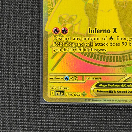 Mega Charizard X ex - 130/094 - Mega Hyper Rare - Phantasmal Flames - NM/M - Picture 5 of 10
