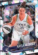 2025 Panini Prizm WNBA #45 Kayla McBride Ice Prizm