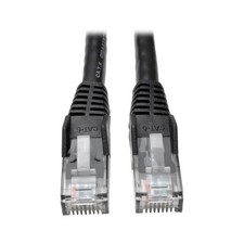 EATON N201-005-BK Cat6 Gigabit Snagless Molded Patch Cable (RJ45 M/M) - Black