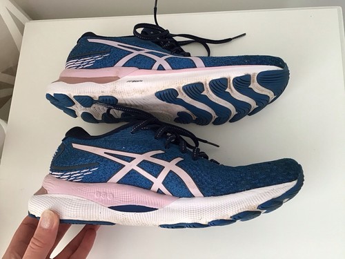 Women’s Asics Gel Nimbus 24 Running Shoes Trainers Blue Uk 6.5 - Picture 6 of 9