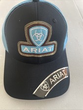 Ariat Mens Shield Logo Mesh Back Ajustable Cap Hat