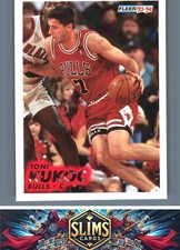 1993-94 Fleer Chicago Bulls Toni Kukoc #260 Rookie